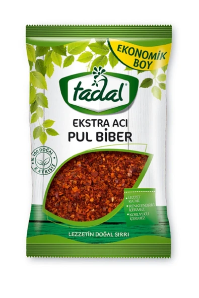 TADAL Yaprak Pul Biber 100gr (ekstra Acı) ( 10 Adet X 100 Gr) ürün görseli 1