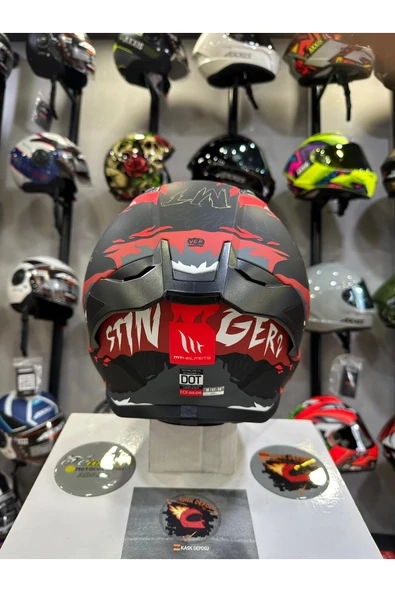 PTTAVM: MT Helmets Stinger 2 Ardent B5 Mat Kapalı Motosiklet Kaskı