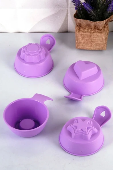 Trend Kitchen 4'lü Pilav Helva Kalıbı Seti ürün görseli 1