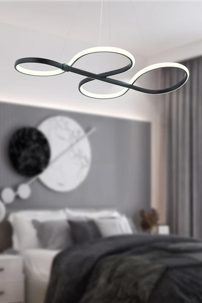 Trend Kitchen Trend Masculinus Eskitme Sarkıt Led Avize Beyaz Power Ledli Salon Mutfak Oda Hol Aydınlatma ürün görseli 1