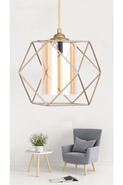 Trend Kitchen Trend Küp Eskitme Sarkıt Avize ürün görseli 1