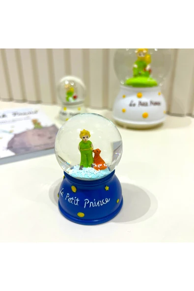 Küçük Prens Işıklı Mini Boy Kar Küresi Tky0386 ürün görseli 1