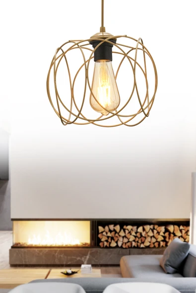 Trend Kitchen Olympicum Model Eskitme Salon, Mutfak, Oturma Odası Sarkıt Avize Aydınlatma ürün görseli 1