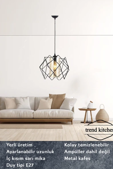 Trend Kitchen Silvano Prizma Avize Sarkıt ürün görseli 1