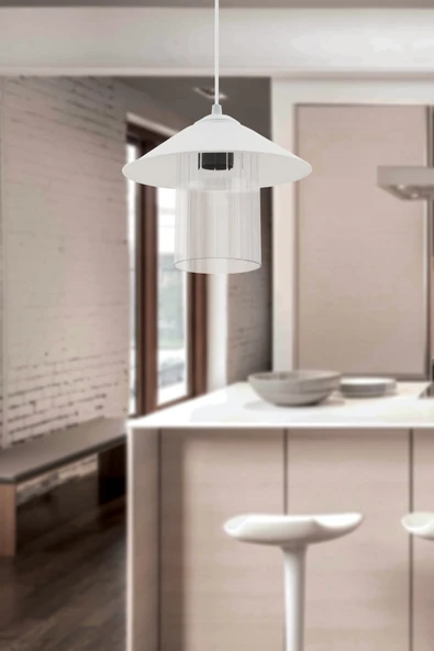 Trend Kitchen Petasum Modern Tekli Salon, Mutfak, Banyo, Yatak Odası, Çocuk Odası  Sarkıt Avize ürün görseli 1