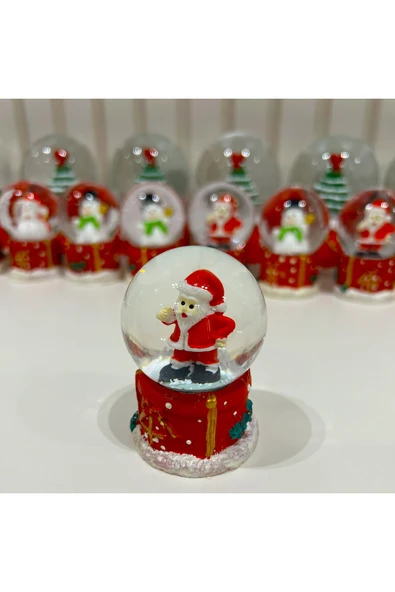 Noel Baba Mini Boy Kar Küresi Tky0393 ürün görseli 1