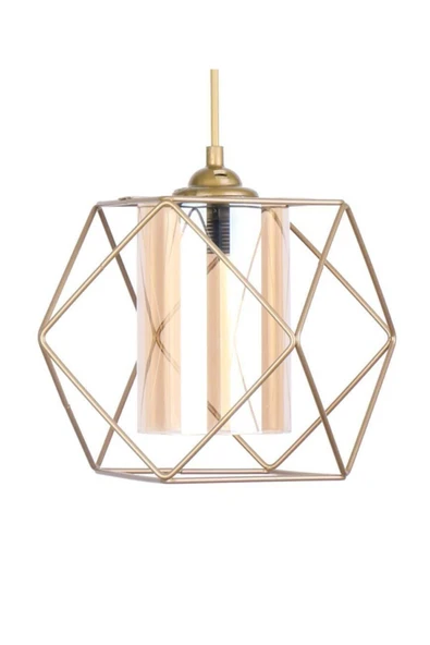 Trend Kitchen Trend Küp Eskitme Sarkıt Avize - Resim 3