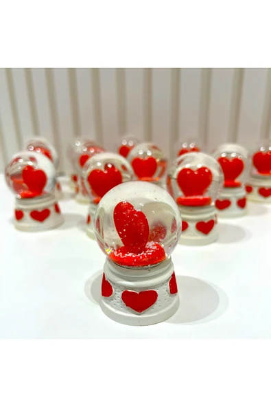 Kalpli Mini Boy Kar Küresi Tky0389 - Resim 5