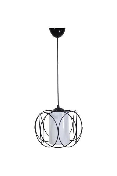 Trend Kitchen Siyah Tekli Salon Avize - Resim 2