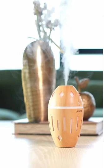 Auhma APH-06 Ahşap Aromaterapi RGB Hava Nemlendirici 300 ml ürün görseli 1