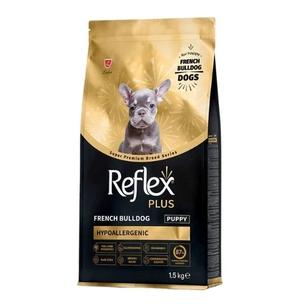 Reflex Plus Hipoalerjenik French Bulldog Yavru Köpek Maması 1,5kg ürün görseli 1