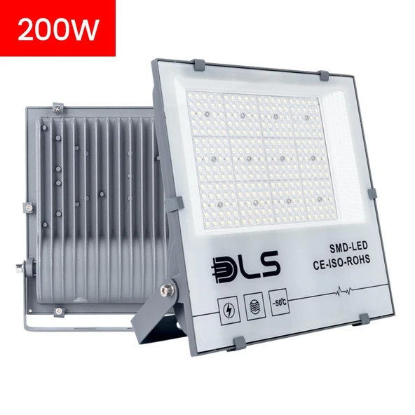 PR-203-200 200W Projektör DLS Park Bahçe Çevre Site Bina Tabela Dış Mekan Led Lamba ürün görseli 1