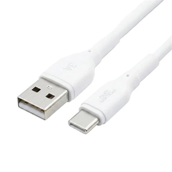 Powerway TY21 3 Amper 25 Watt USB TO Type-C Hızlı Şarj Ve Data Kablosu ürün görseli 1