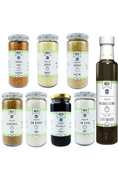 Organik Sertifikalı Bebek Ek Gıda Seti Ultra +8 Ay ürün görseli 1