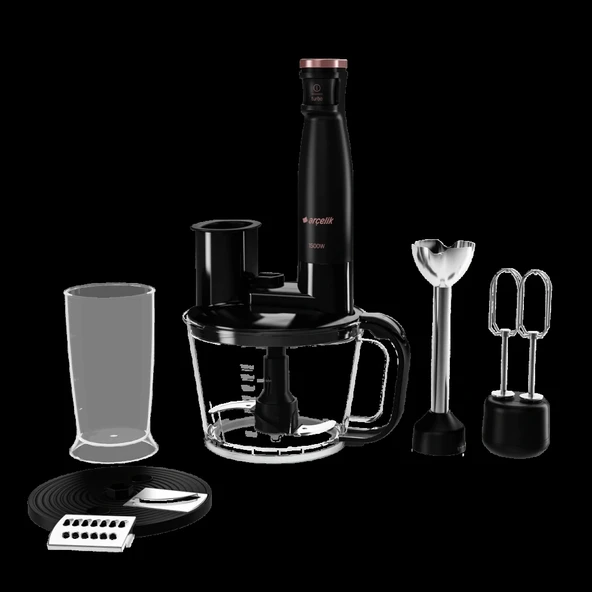 Arçelik Gurme Siyah Tam Set - Resim 3