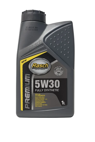 Rasch 5W30 PREMİUM FULLY SYNTHETIC Motor Yağı  1 LT ürün görseli 1