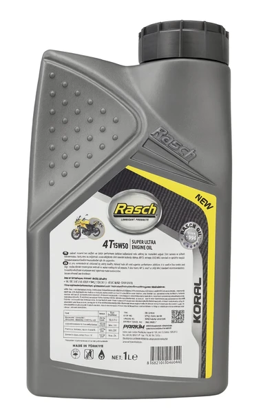 Rasch 15W50 4t 1lt Motor Yağı - Resim 2
