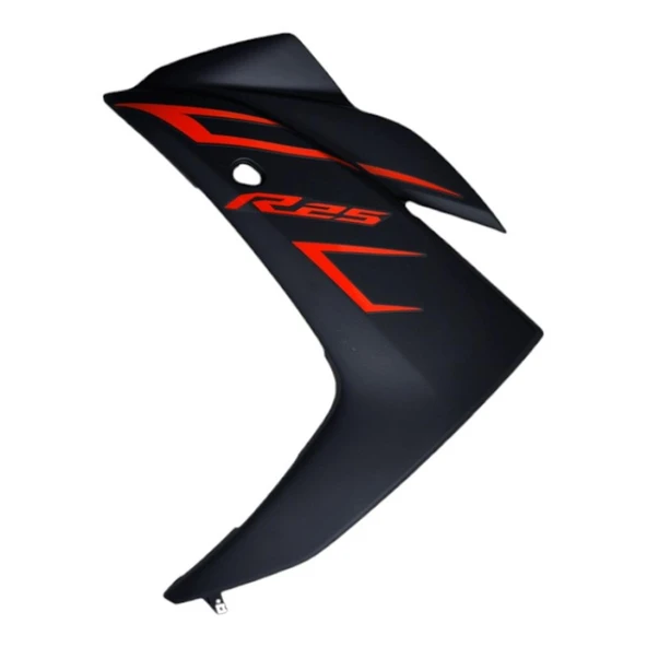 Yamaha R25 Ön Yan Grenaj Mat Siyah Sol Orijinal 2015-2018 ürün görseli 1