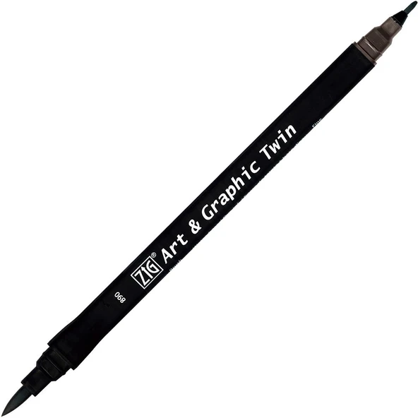 Zig Art & Graphic Twin Marker Çizim Kalemi 890 Cool Grey 13 ürün görseli 1