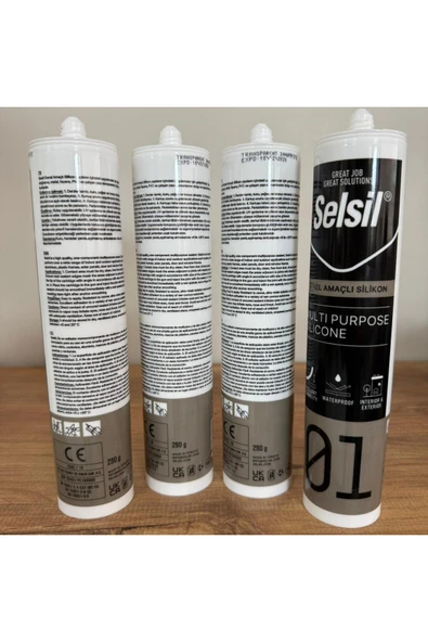 Selsil Şeffaf Silikon 4 Adet - Resim 2