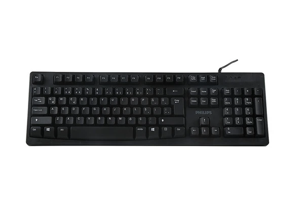 PHILIPS SPK6214 SIYAH USB Q STANDART KLAVYE PHILIPS ürün görseli 1