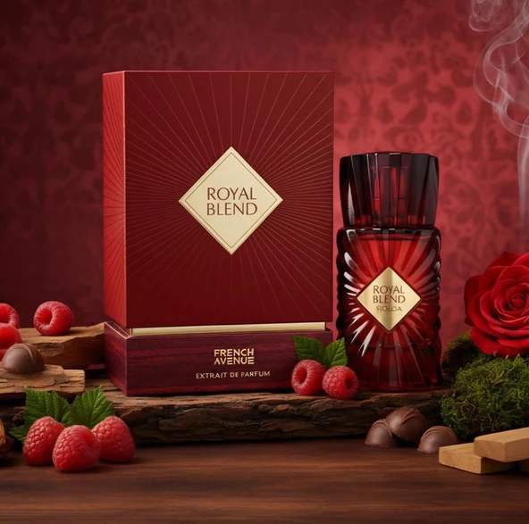 French Avenue Royal Blend Sequoia Extrait EDP 100 ml - Resim 3
