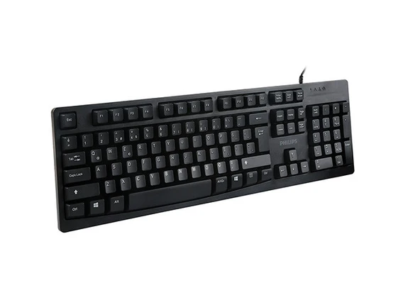 PHILIPS SPK6214 SIYAH USB Q STANDART KLAVYE PHILIPS - Resim 2