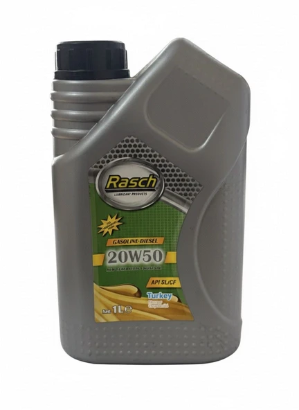 Rasch 20W50 1lt Motor Yağı - Resim 2