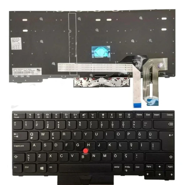 Lenovo ThinkPad 20NR0014TX Klavye Tuş Takımı Siyah TR ürün görseli 1