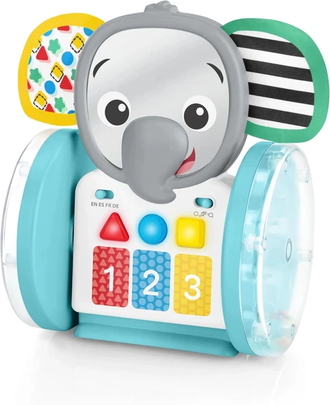 Baby Einstein Chase & Tap Earl Crawling Bebek Oyuncağı, Ayna Ve Müzikli, 6 Aylık Ve Daha Büyük Bebekler İçin ürün görseli 1