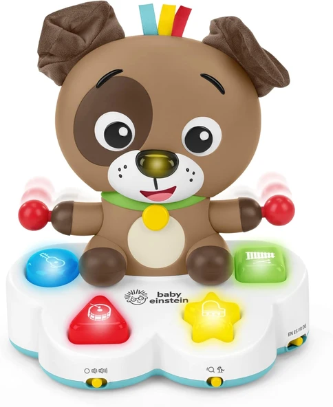 Baby Einstein Drum & Learn Dean Müzikal Öğrenme Oyuncağı, Çoklu Duyusal, 6 Aylık Ve Daha Büyük Bebekler İçin ürün görseli 1