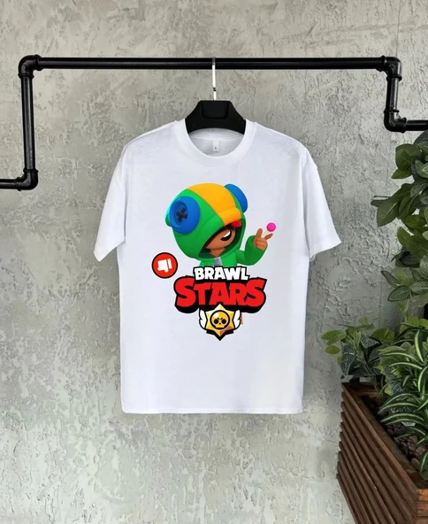 Unisex Baskılı Kısa Kol Çocuk T-Shirt - Beyaz ürün görseli 1