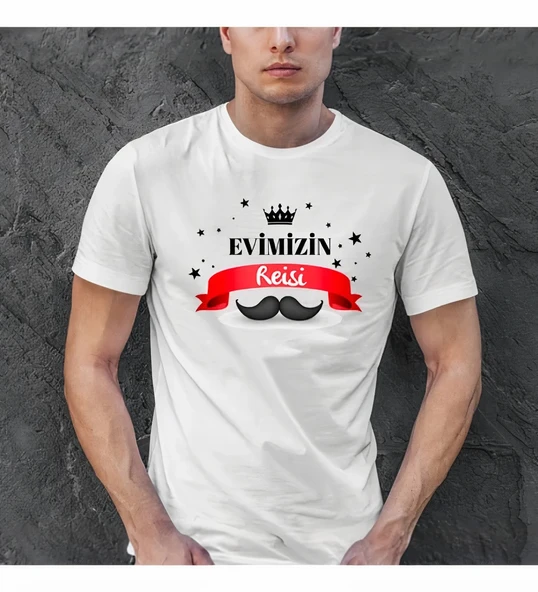 Babalar Günü Baskılı T-shirt - Beyaz 8381402 ürün görseli 1