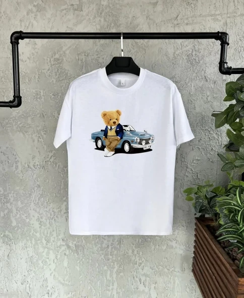 Unisex Çocuk Baskılı T-Shirt - Beyaz 8381260 ürün görseli 1