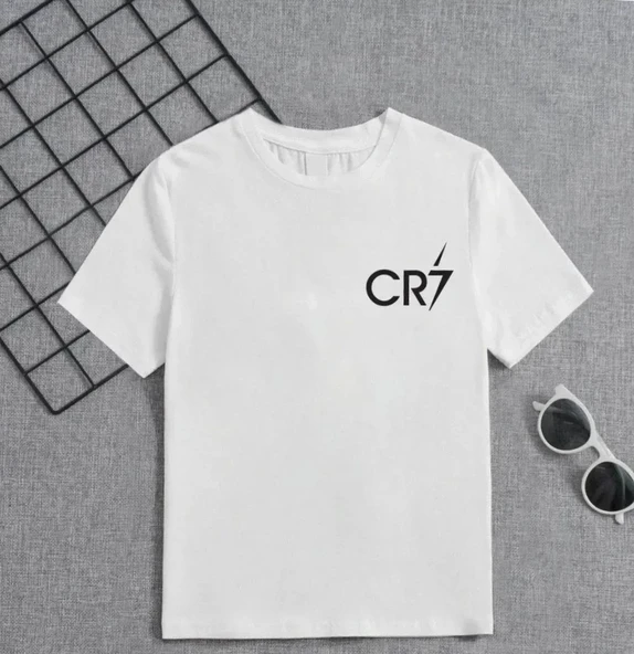 Erkek Çocuk Baskılı T-Shirt - Beyaz ürün görseli 1
