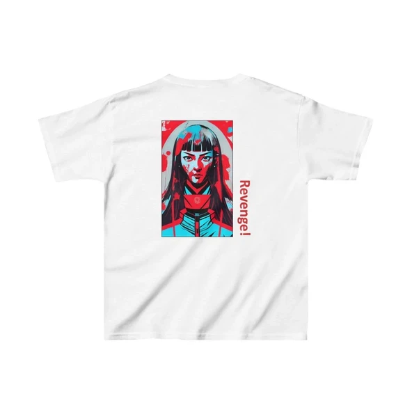 Unisex Çocuk Baskılı T-Shirt - Beyaz 8381019 ürün görseli 1