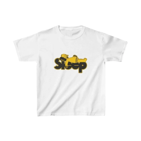 Unisex Çocuk Baskılı T-Shirt - Beyaz 8380931 ürün görseli 1