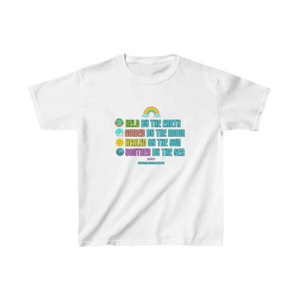 Unisex Çocuk Baskılı T-Shirt - Beyaz 8380933 ürün görseli 1