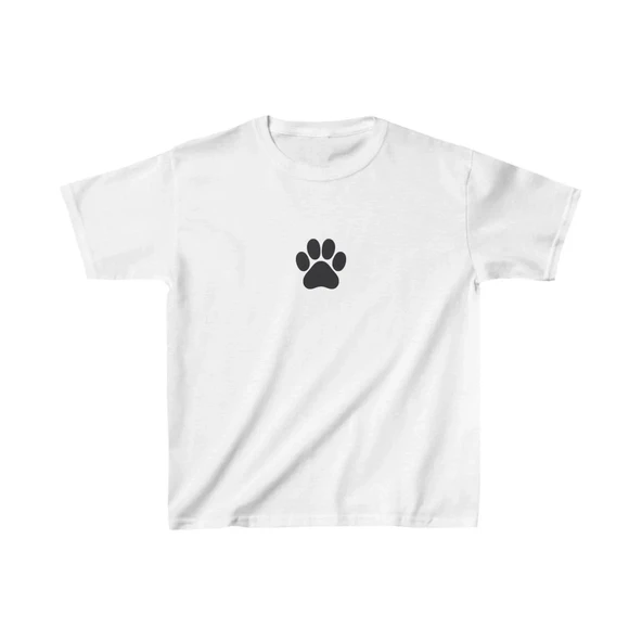 Unisex Çocuk Baskılı T-Shirt - Beyaz 8381029 ürün görseli 1
