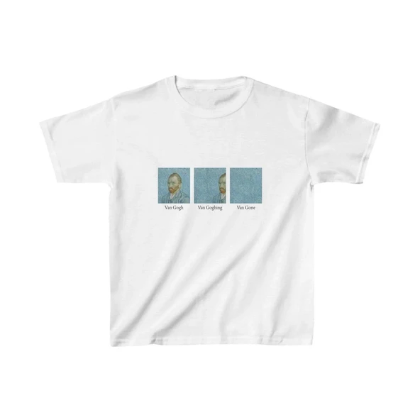 Çocuk Unisex Baskılı T-Shirt - Beyaz 8380755 ürün görseli 1