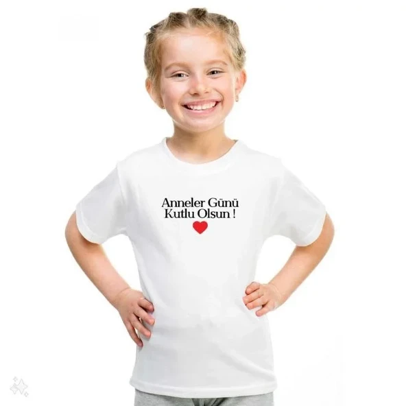 Unisex Çocuk Baskılı T-Shirt - Beyaz 8381267 ürün görseli 1