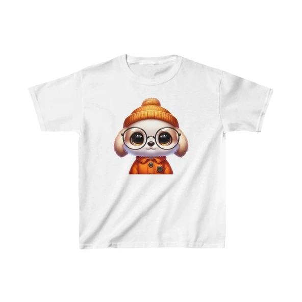 Unisex Çocuk Baskılı T-Shirt - Beyaz 8381028 ürün görseli 1