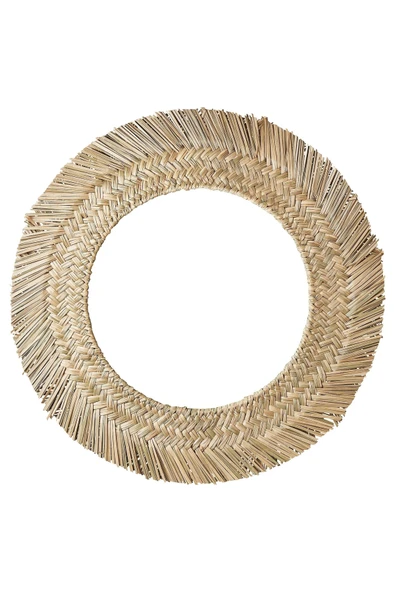 VRIGSTAD yuvarlak ayna, saz el yapımı, 63 cm ürün görseli 1