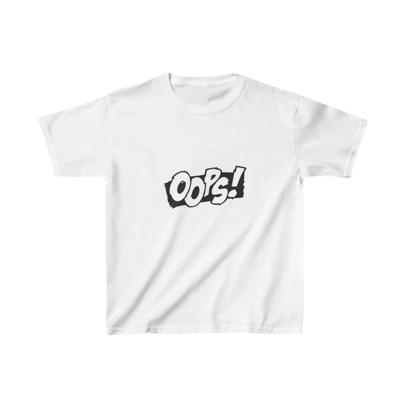 Unisex Çocuk Baskılı T-Shirt - Beyaz 8380941 ürün görseli 1