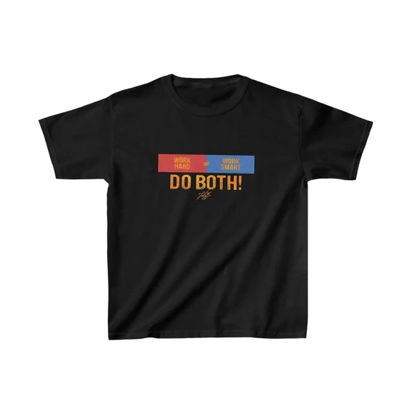 Unisex Çocuk Baskılı T-Shirt - Siyah 8380972 ürün görseli 1