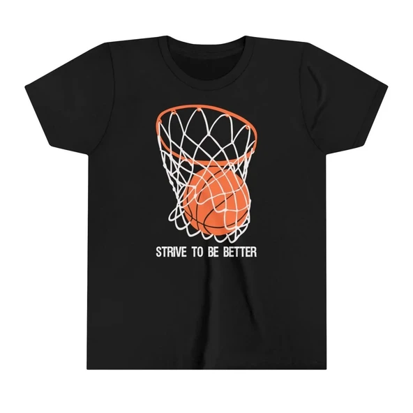 Çocuk Unisex Baskılı T-Shirt - Siyah 8380565 ürün görseli 1