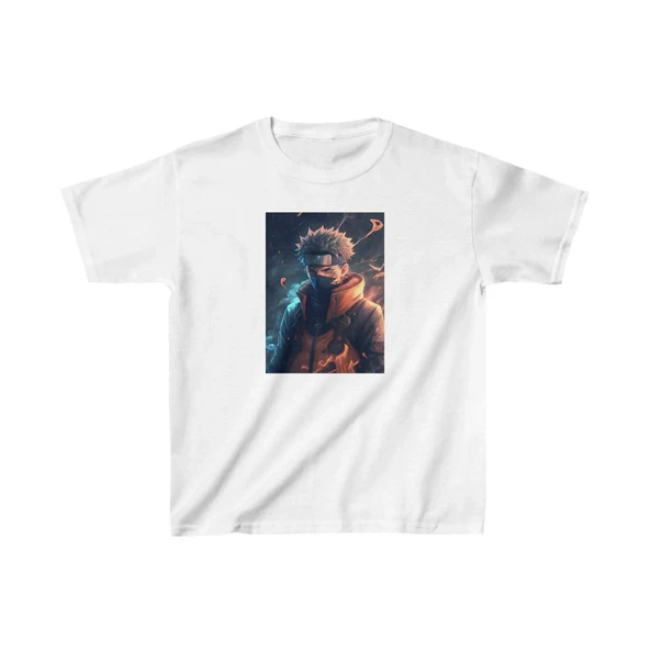 Unisex Çocuk Baskılı T-Shirt - Beyaz 8381032 ürün görseli 1
