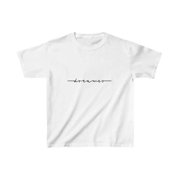 Çocuk Unisex Baskılı T-Shirt - Beyaz 8380744 ürün görseli 1