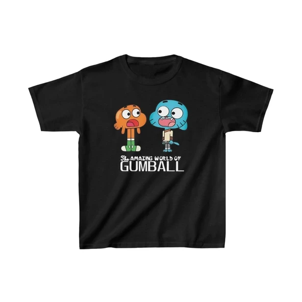 Çocuk Unisex Baskılı T-Shirt - Siyah 8380562 ürün görseli 1