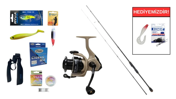 Daiwa RX Lure Game BF 2.70m 10-35gr&Okuma Outrax OR-4000SGA 1+1BB Spin Seti ürün görseli 1